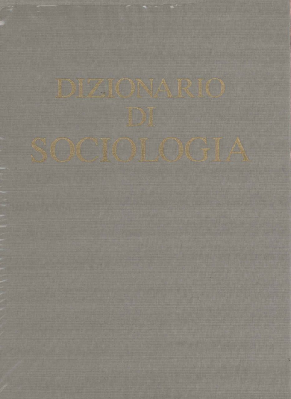 Dizionario di sociologia