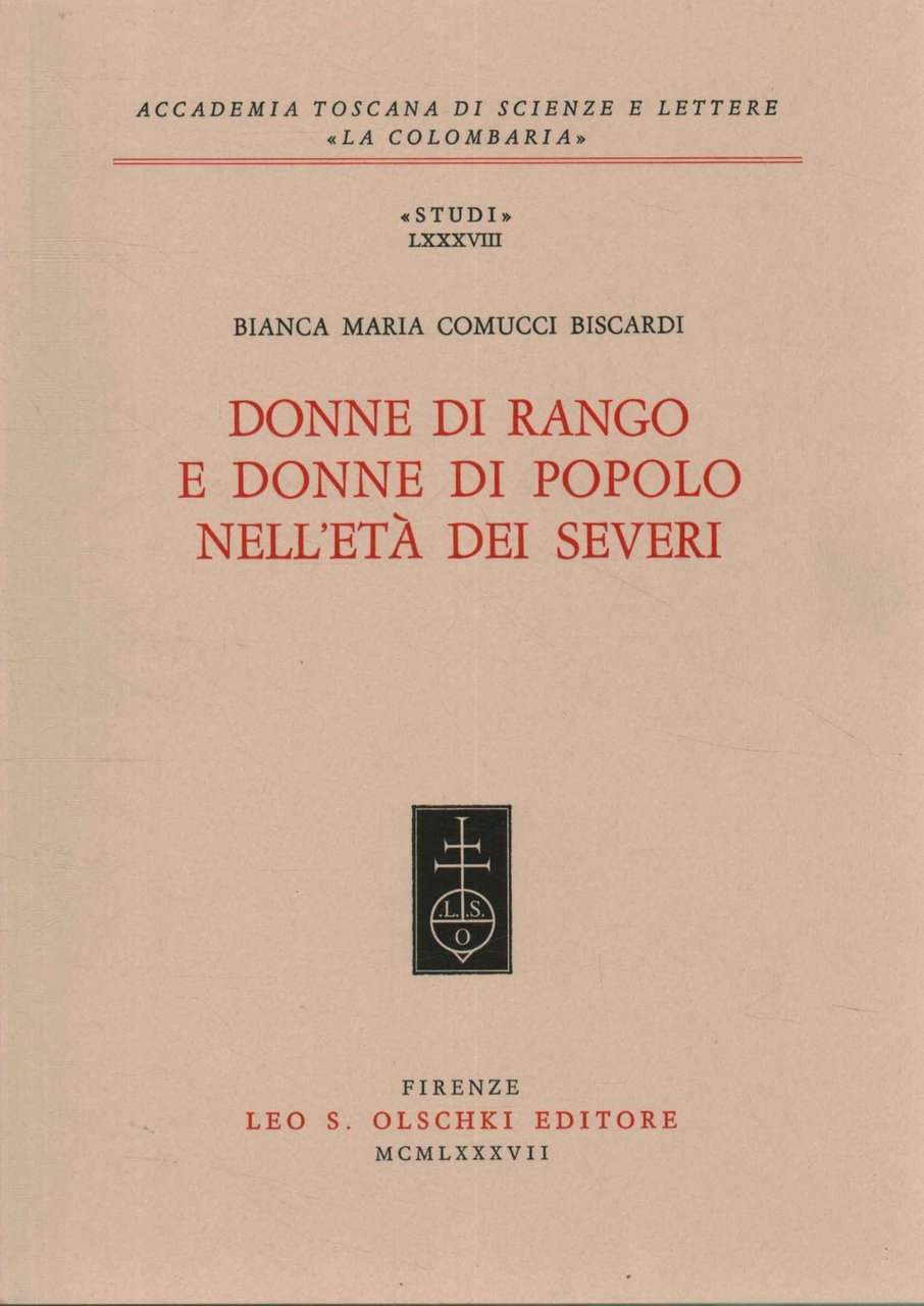 Donne di rango e donne di popolo nell'età dei Severi