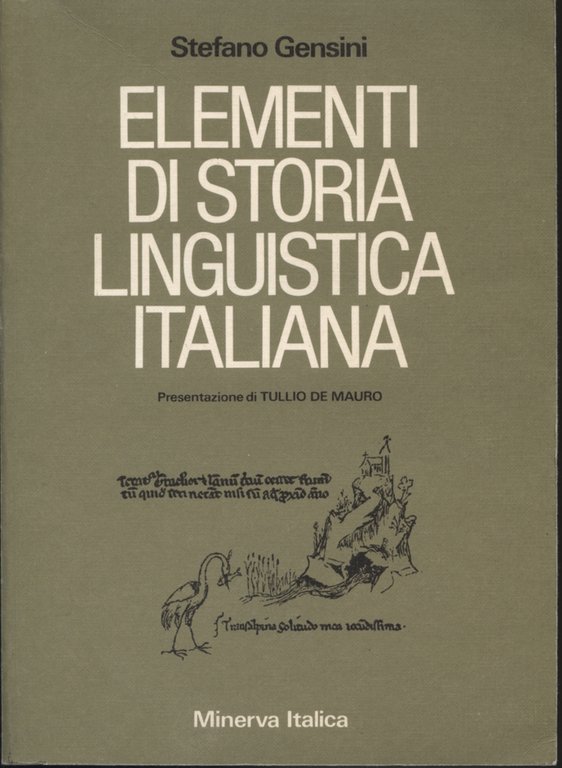 Elementi di storia di linguistica italiana