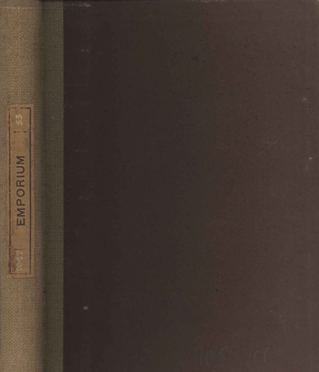 Emporium. Rivista mensile illustrata d'arte e di cultura 1947 | Immagine principale