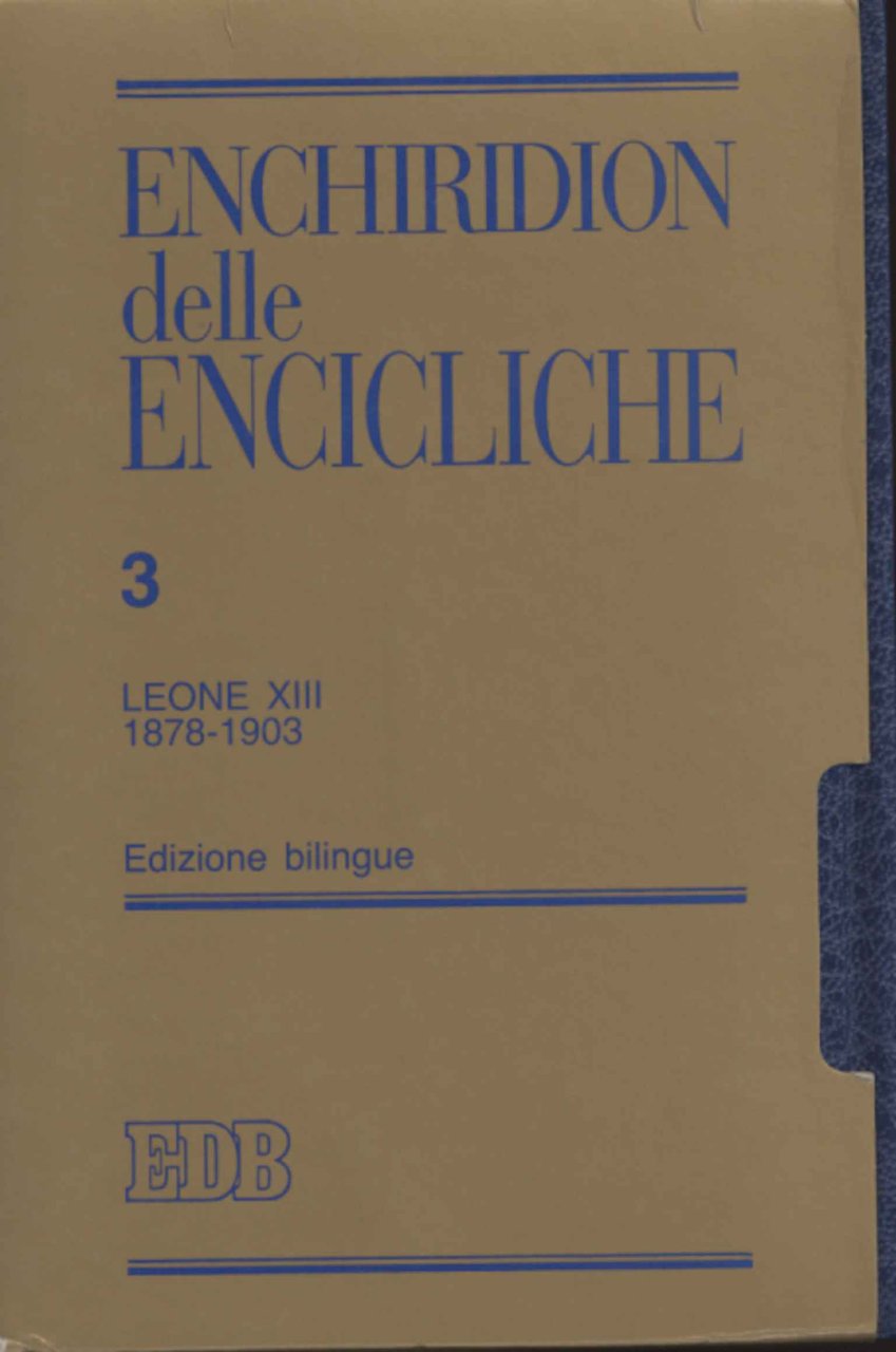 Enchiridion delle encicliche 3