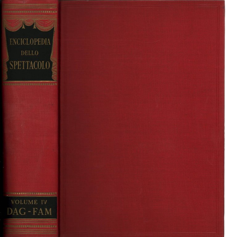 Enciclopedia dello spettacolo IV (DAG-FAM)