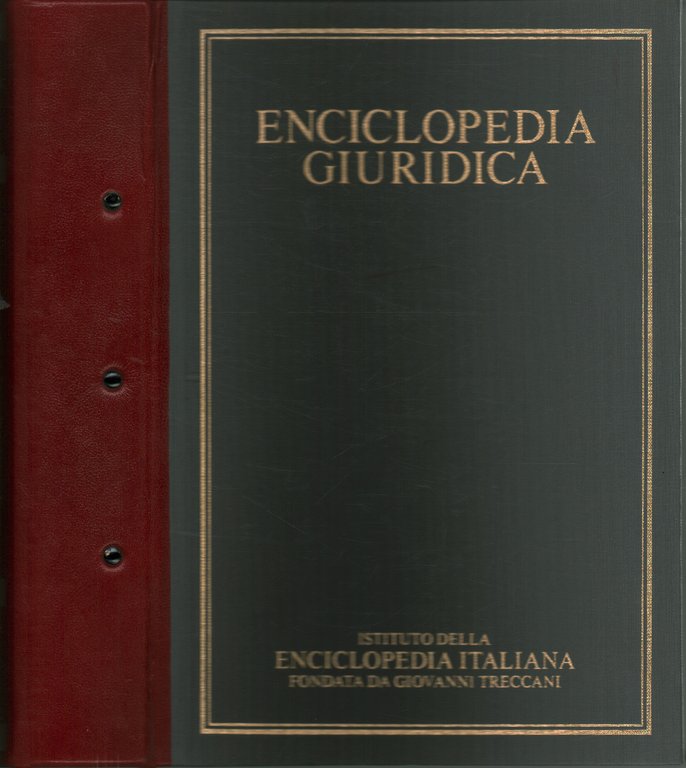 Enciclopedia giuridica 28 (SANZIONE-SINODO)