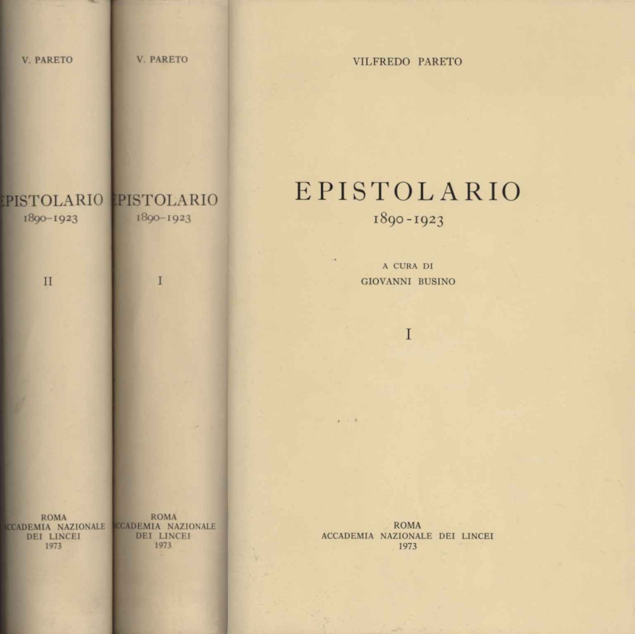 Epistolario 1890-1923 (2 Volumi)
