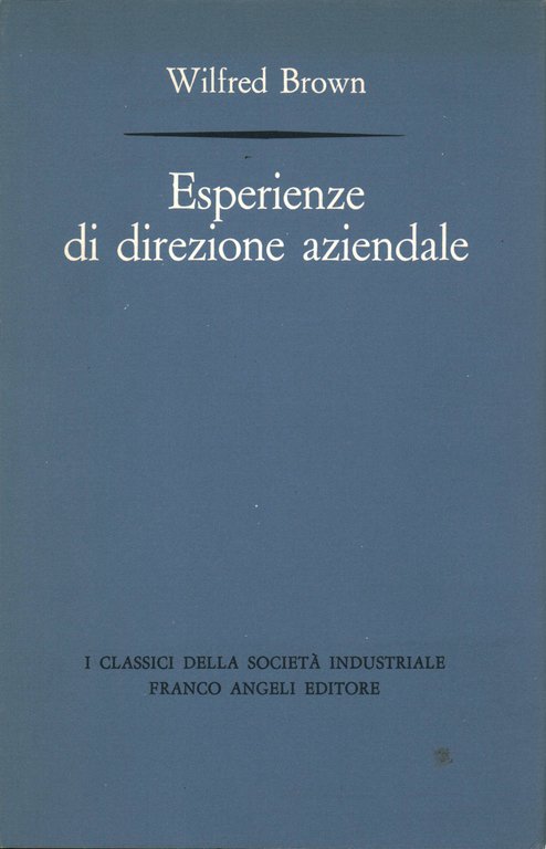 Esperienze di direzione aziendale