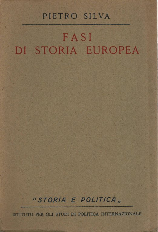 Fasi di storia Europea