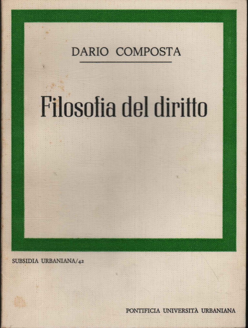 Filosofia del diritto