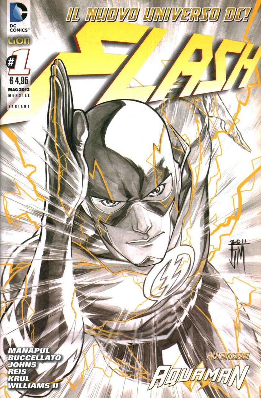 Flash. Sequenza Completa (18 Volumi) con Volume n. 1 VARIANT