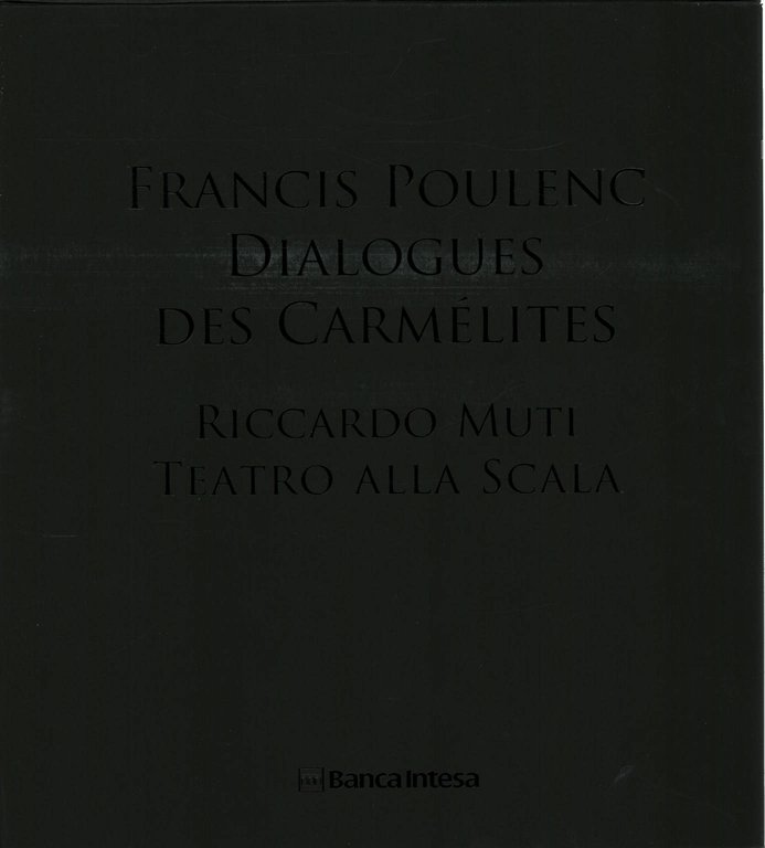 Francis Poulenc. Dialogues Des Carmèlites (Con 1 DVD e 2 …