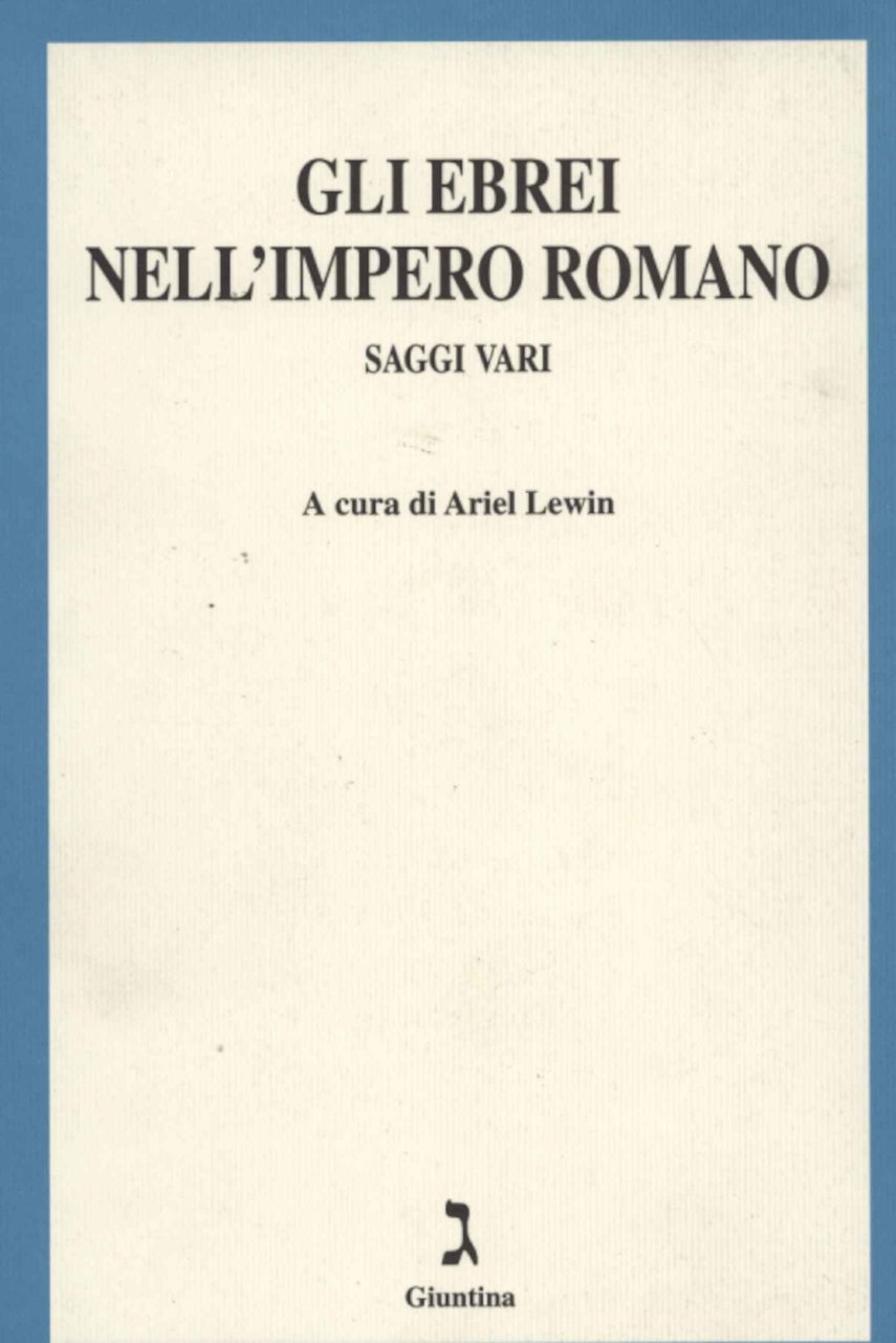 Gli ebrei nell'impero romano | Immagine principale