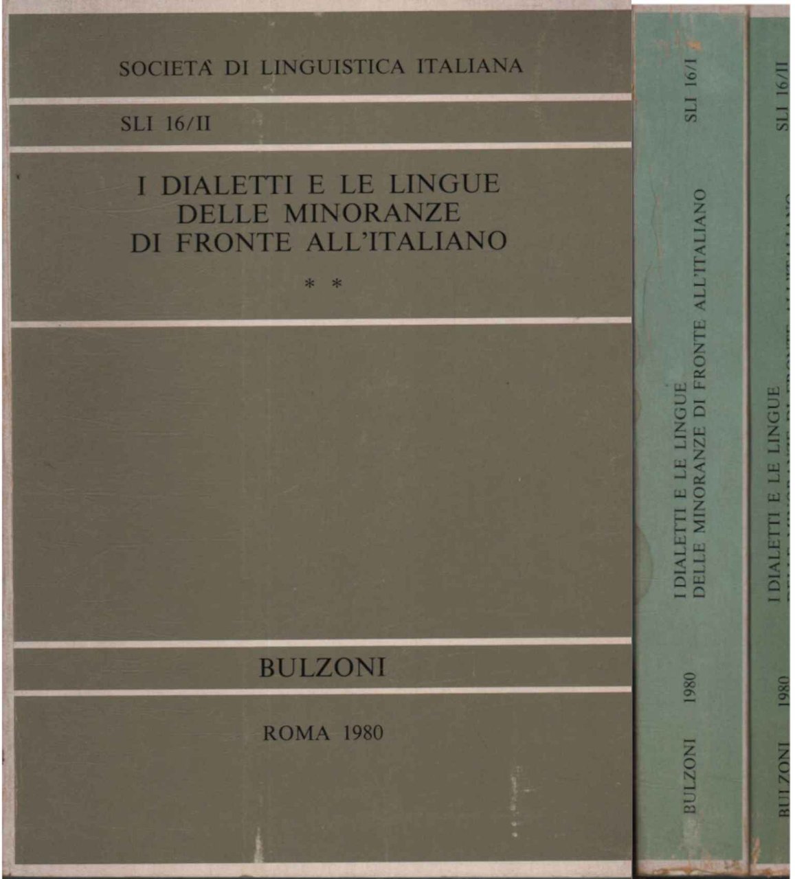 I dialetti e le lingue delle minoranze (2 Volumi)
