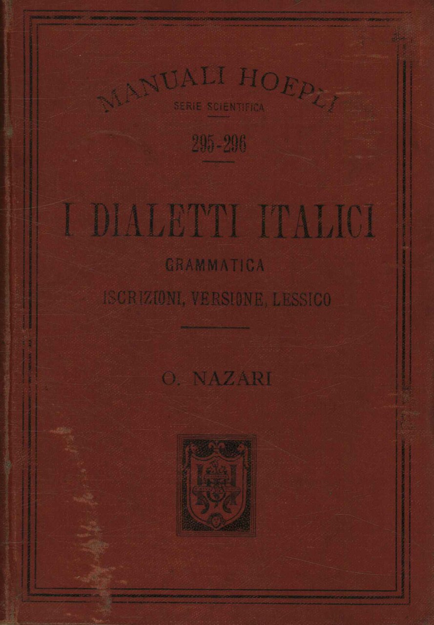 I dialetti italici