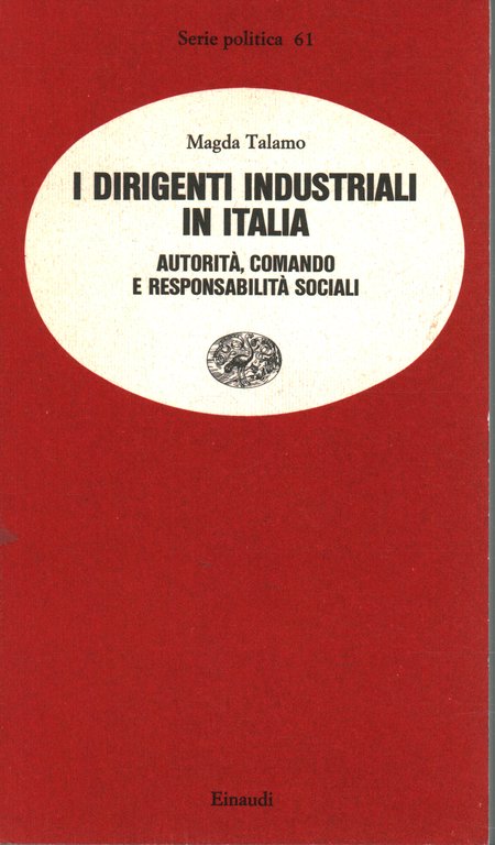 I dirigenti industriali in Italia