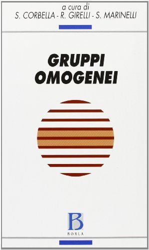 I gruppi omogenei