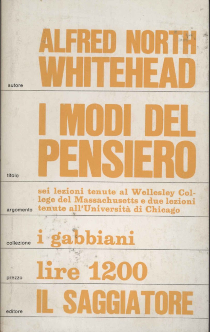 I modi del pensiero
