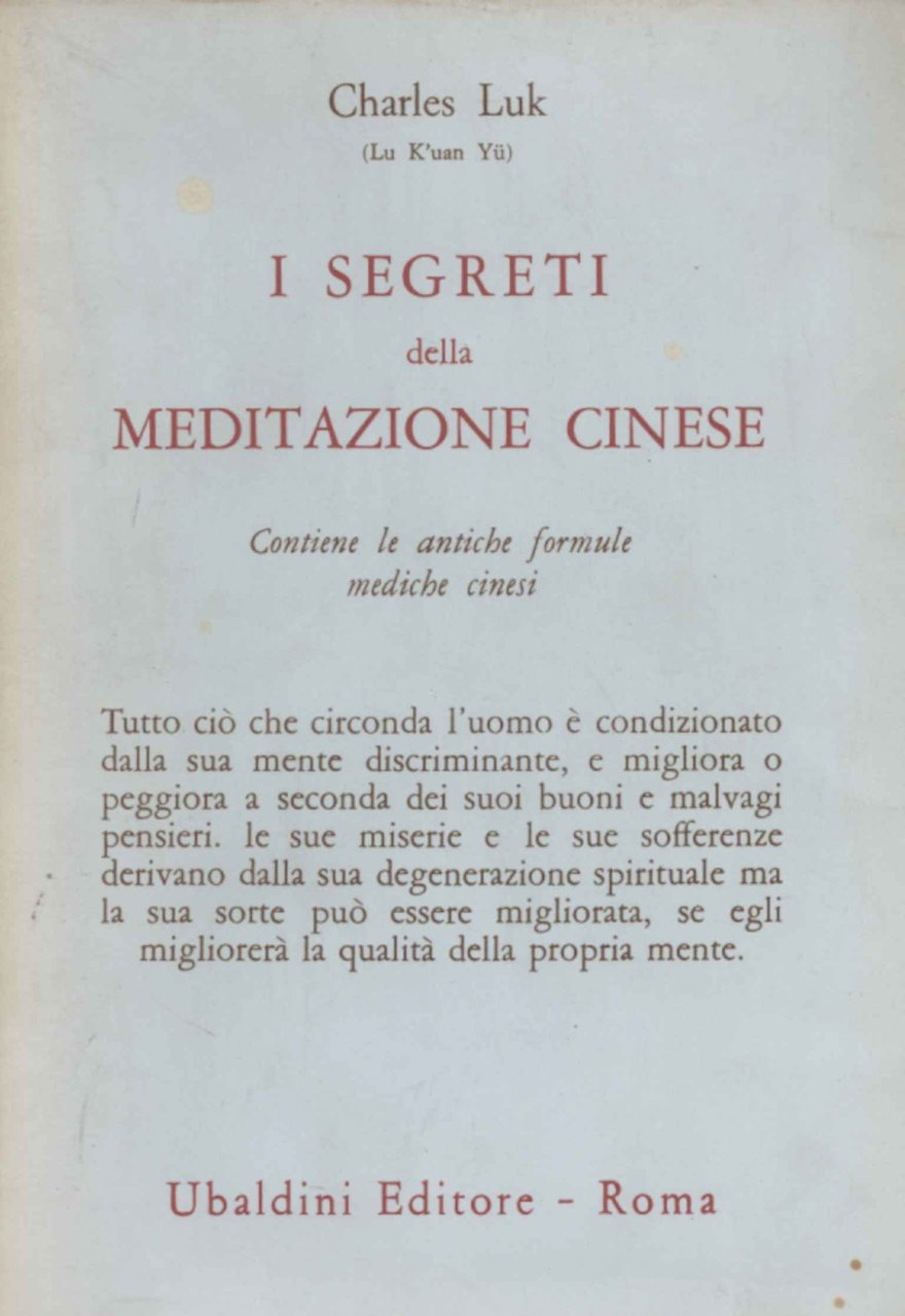 I segreti della meditazione cinese
