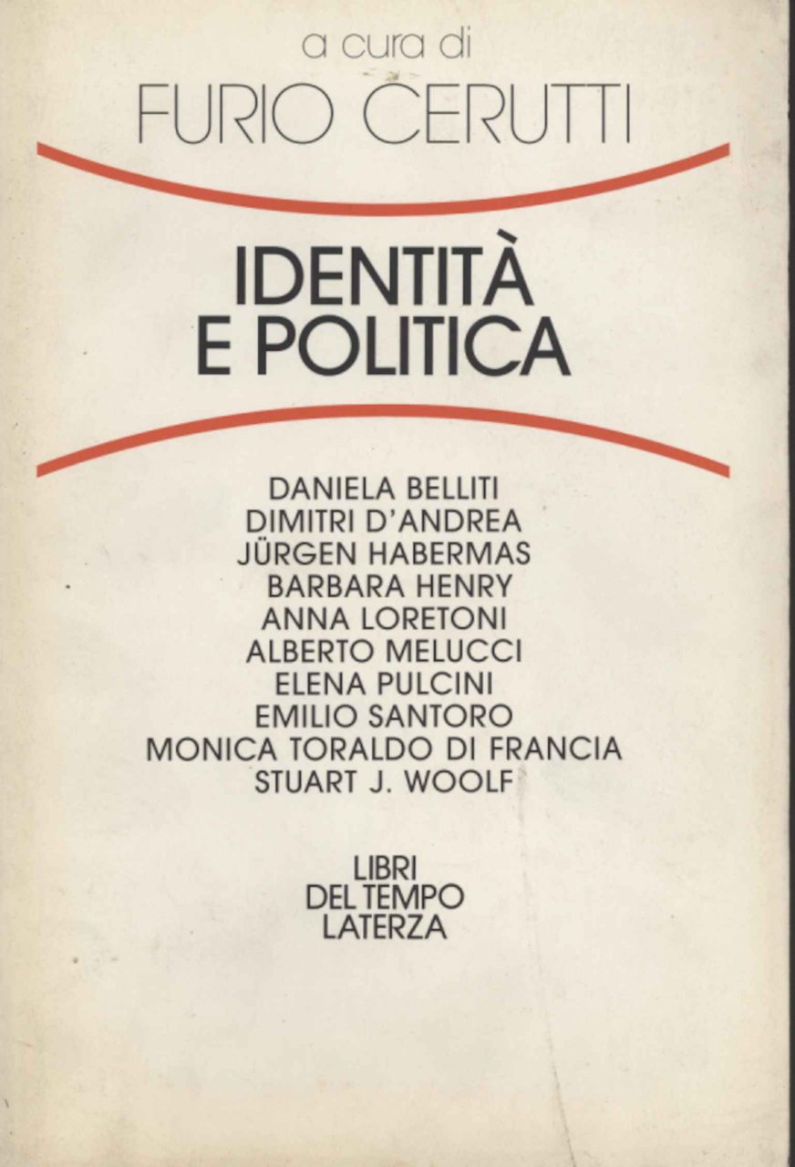Identità e politica