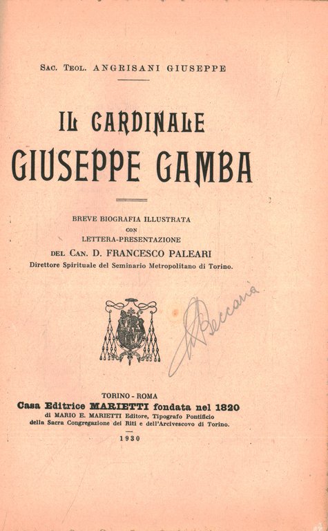 Il Cardinale Giuseppe Gamba | Immagine Gallery 2