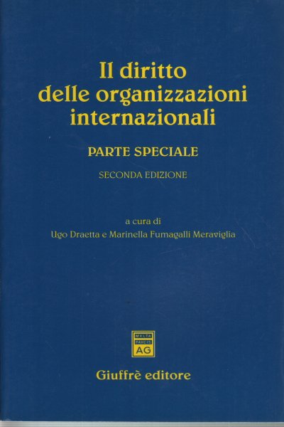 Il diritto delle organizzazioni internazionali