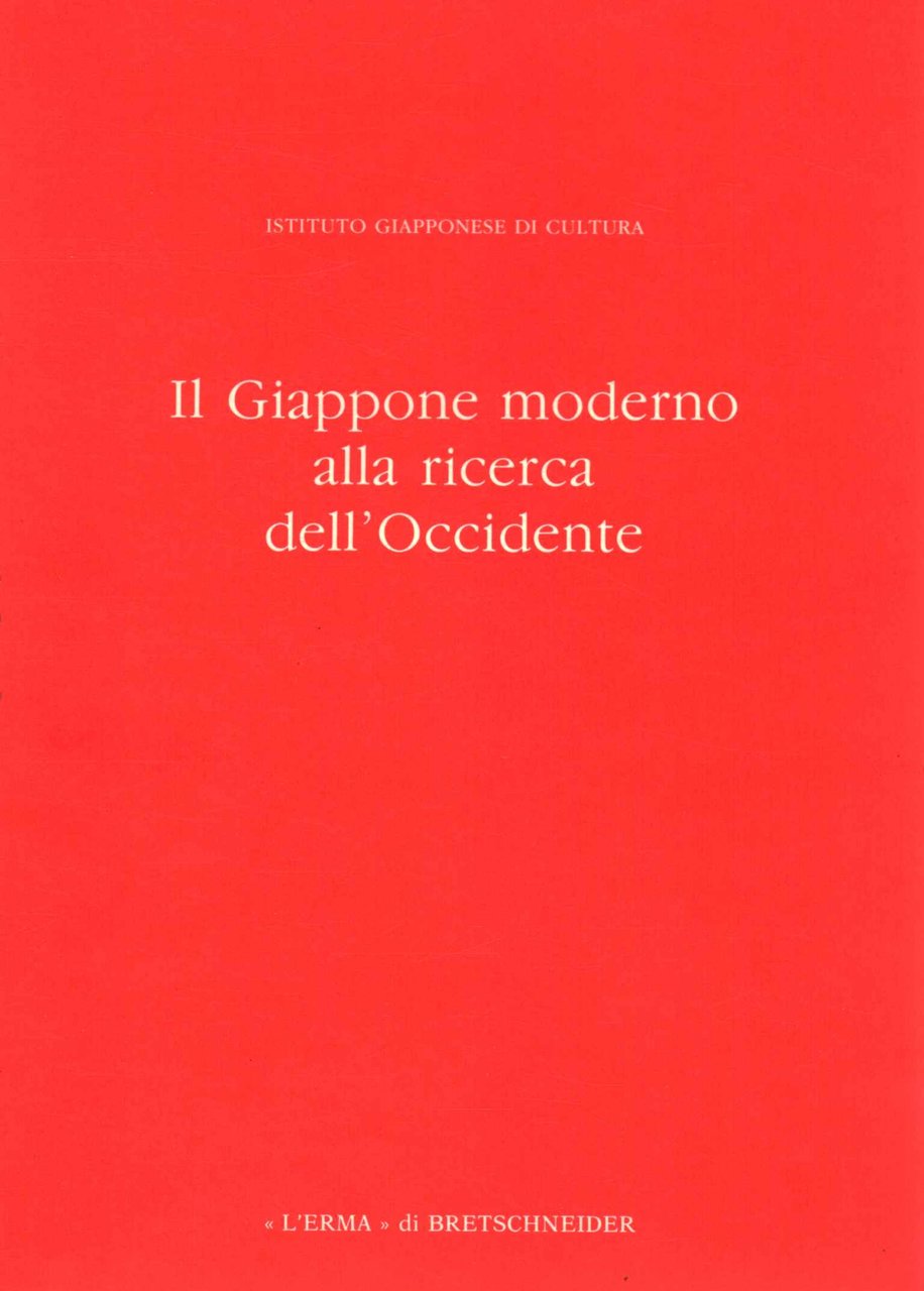 Il Giappone moderno alla ricerca dell'Occidente