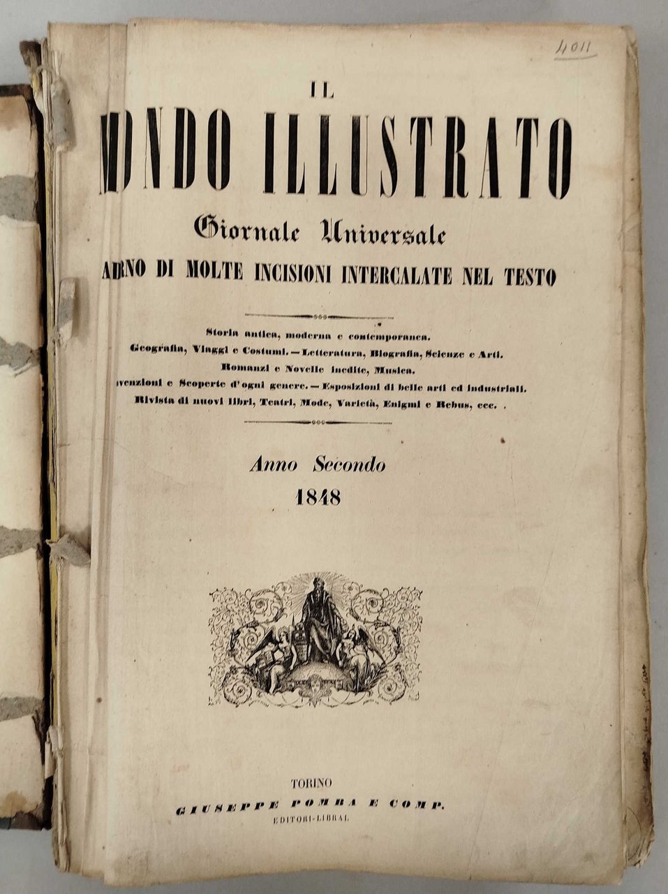 Il mondo illustrato (Anno Secondo1848)