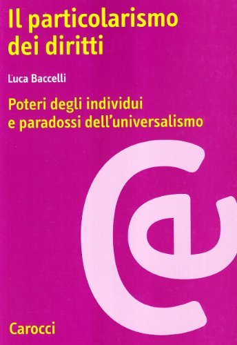 Il particolarismo dei diritti