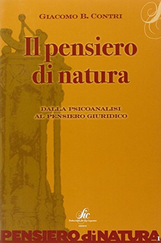 Il pensiero di natura