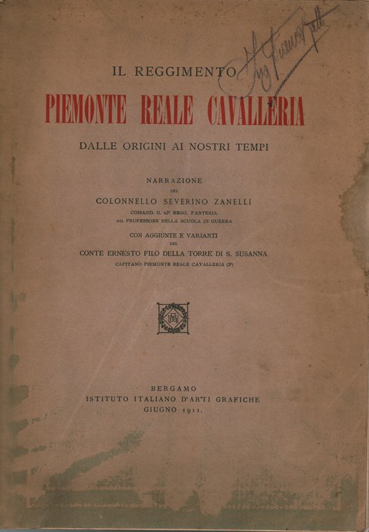 Il reggimento Piemonte Reale Cavalleria dalle origini ai nostri giorni