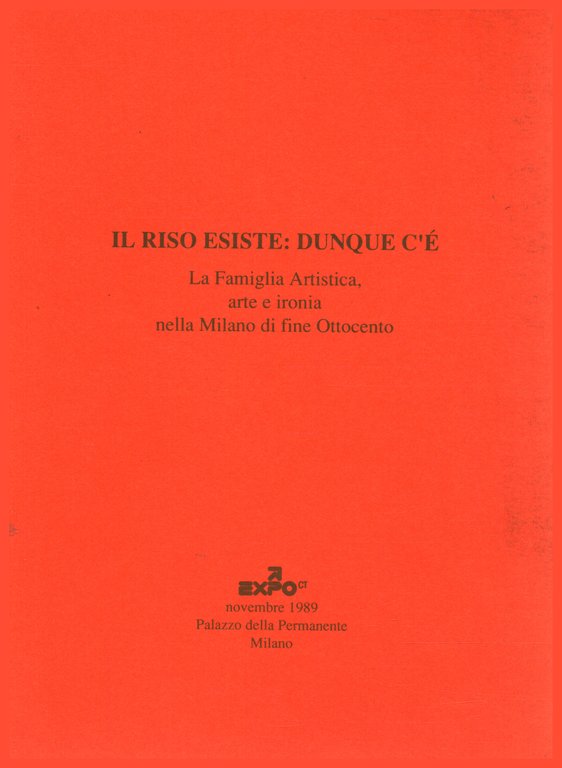 Il riso esiste: dunque c'è