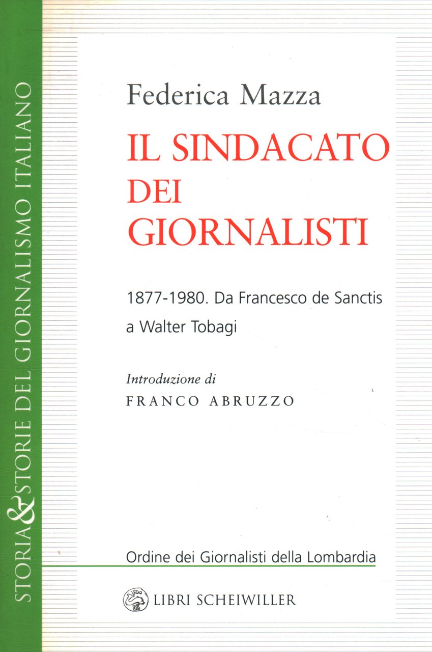 Il sindacato dei giornalisti