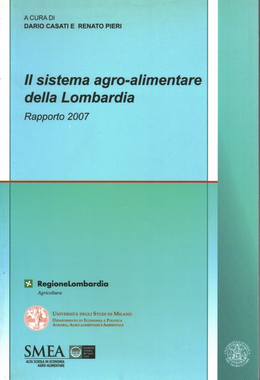 Il sistema agro-alimentare della Lombardia