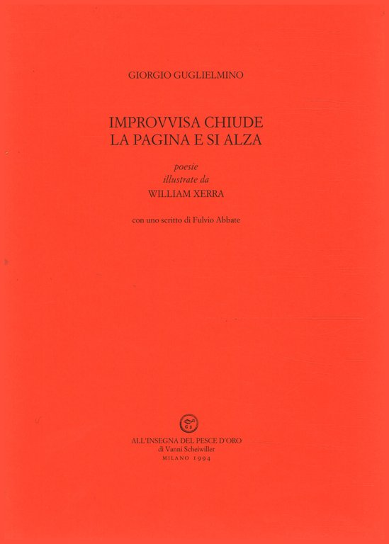 Improvvisa chiude la pagina e si alza