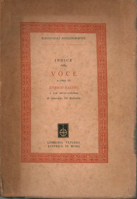 Indice della voce