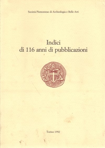 Indici di 116 anni di pubblicazioni