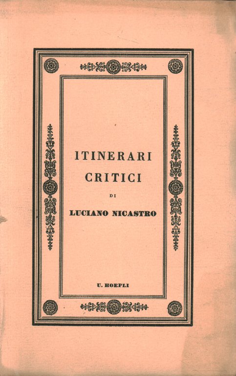 Itinerari critici
