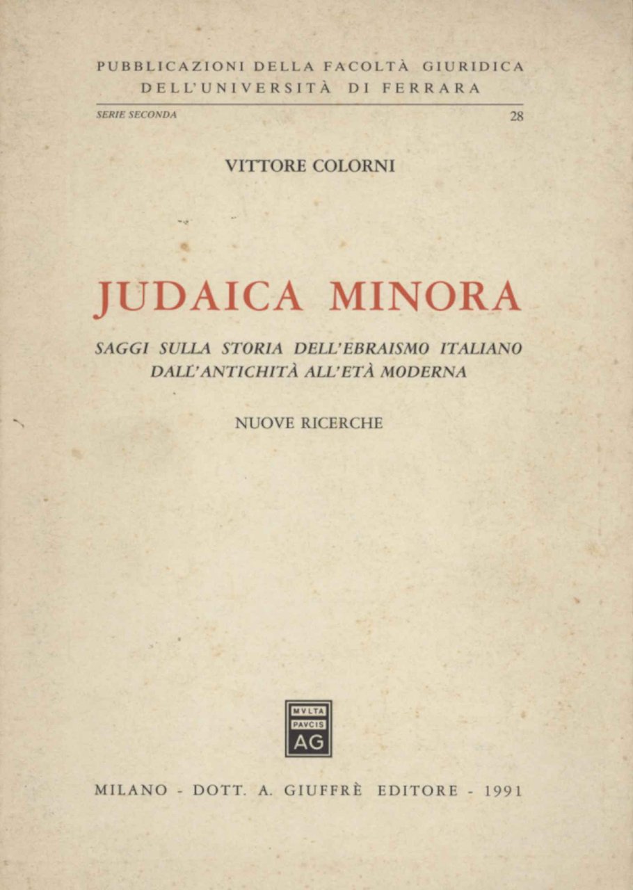 Judaica Minora