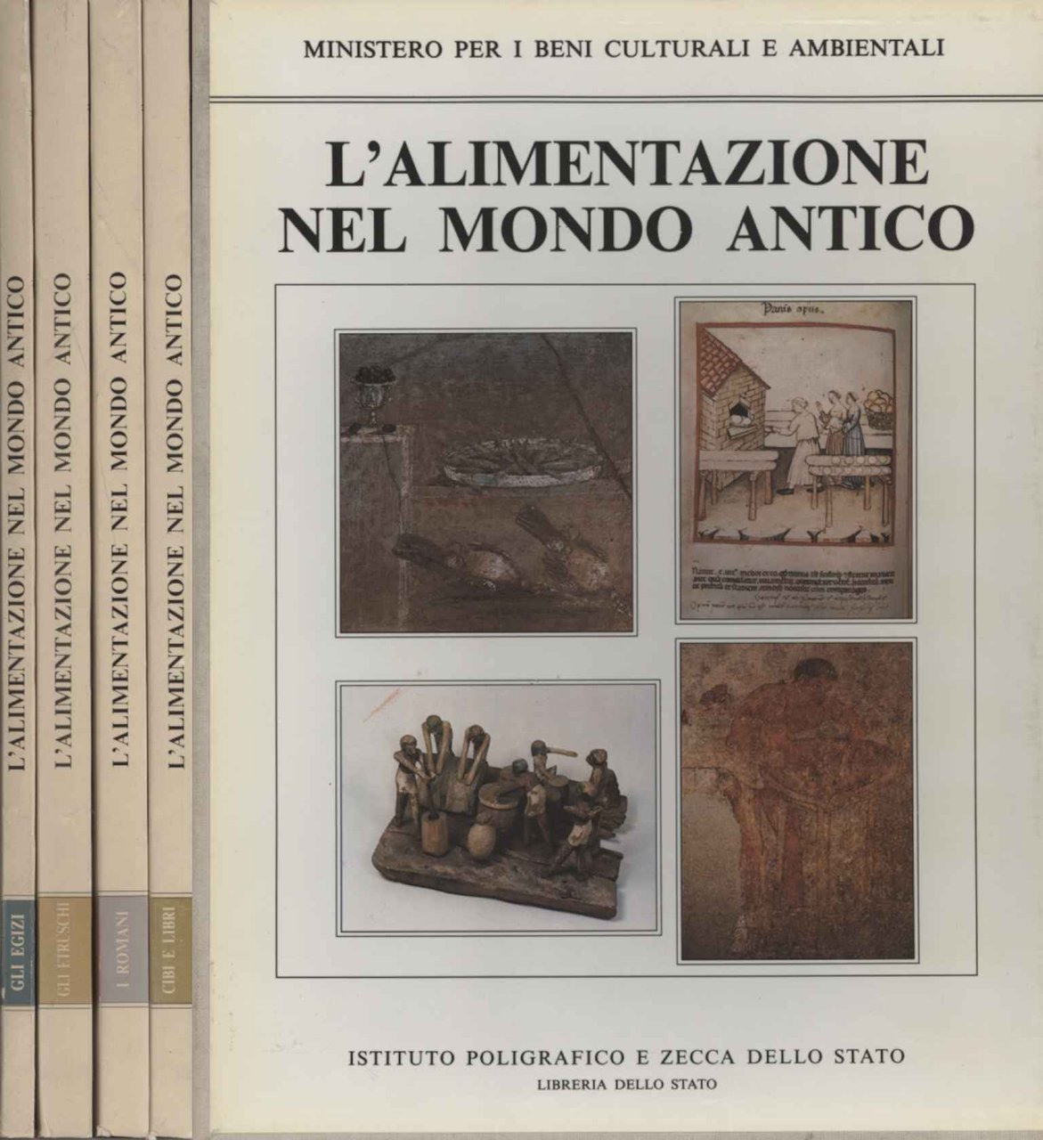 L'alimentazione nel mondo antico (4 Volumi in cofanetto)