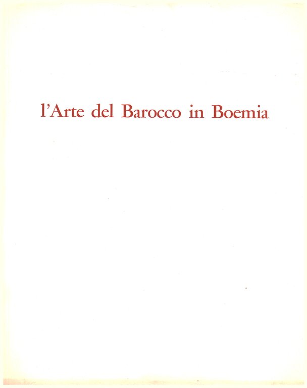 L'arte del barocco in Boemia