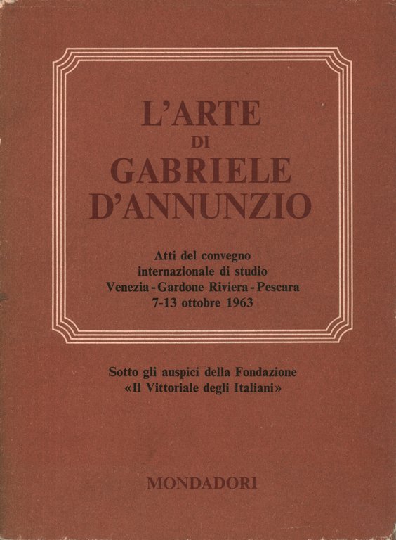 L'arte di Gabriele D'Annunzio