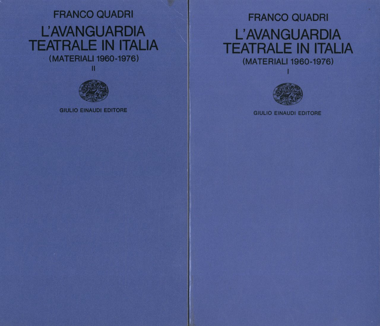 L'avanguardia teatrale in Italia (2 Volumi)