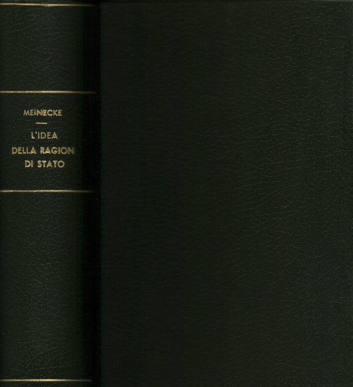 L'idea della ragion di stato nella storia moderna