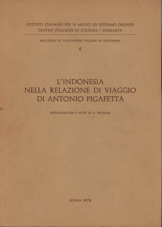 L'Indonesia nella relazione di viaggio di Antonio Pigafetta