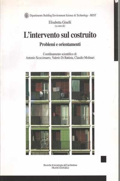 L'intervento sul costruito