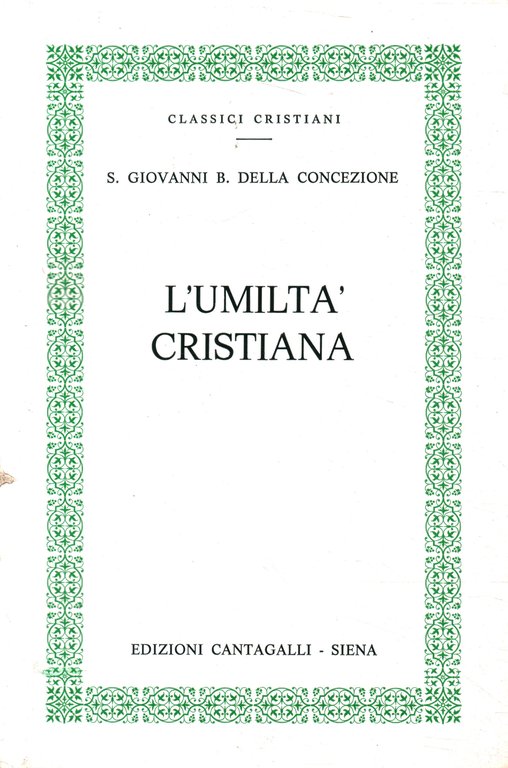 L'umilta cristiana