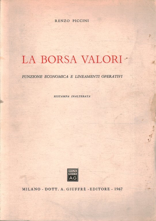 La borsa valori