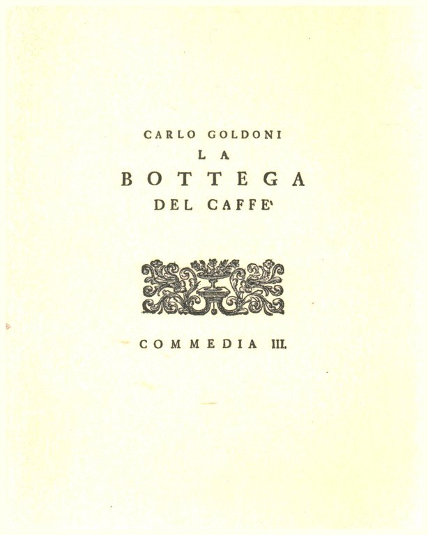 La bottega del caffè
