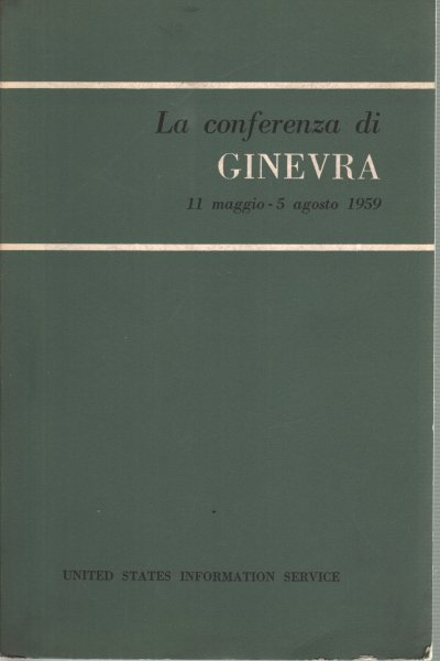 La conferenza di Ginevra