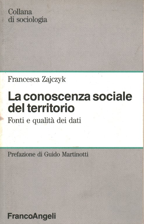 La conoscenza sociale del territorio