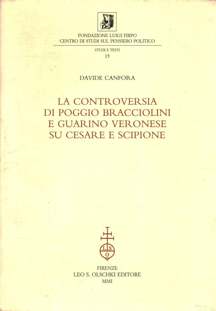 La controversia di Poggio Bracciolini e Guarino Veronese su Cesare …