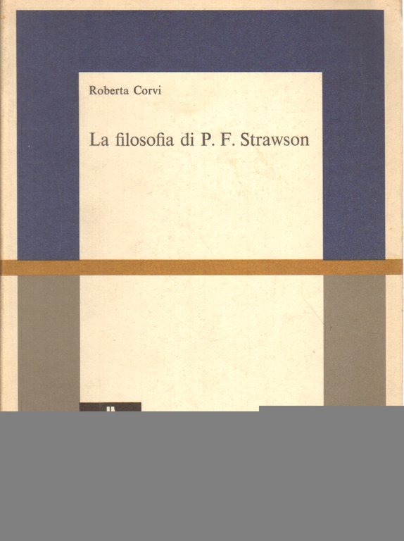 La filosofia di P. F. Strawson